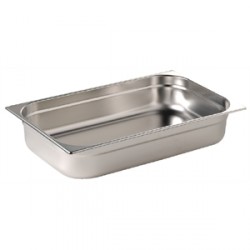 Bac 325x530mm format gastronorme GN 1/1, inox profondeur 20mm, 40mm, 65mm, 100mm, 150 mm ou 200mm