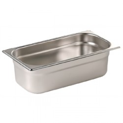 Bac Gastronorme format GN 1/4, inox profondeur 65mm, 100mm, 150 mm ou 200mm